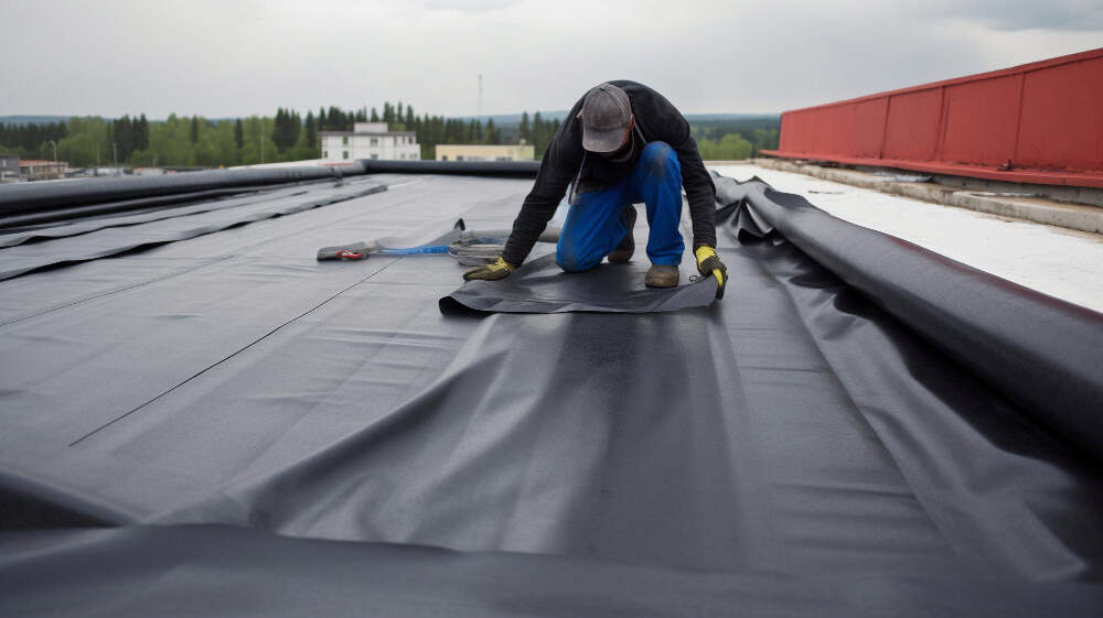 Pose membrane EPDM