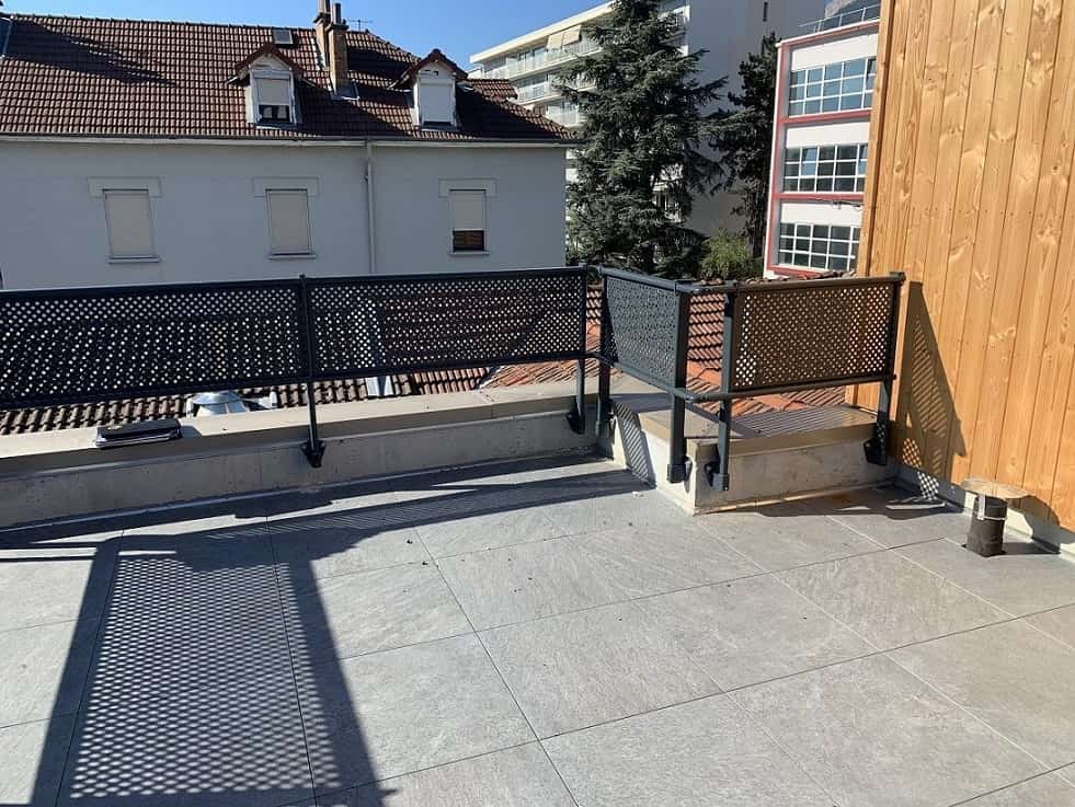 fixation pour toiture-terrasse